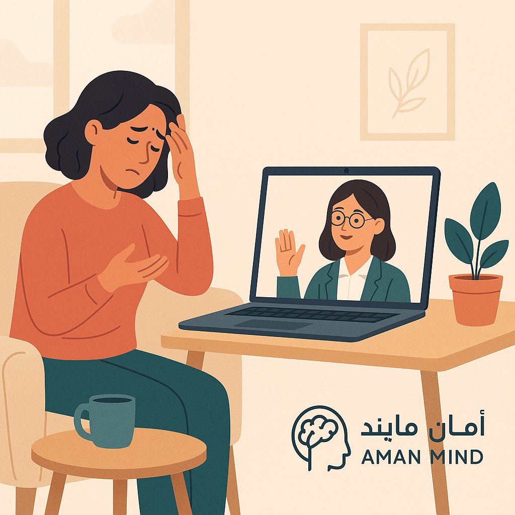 العلاج النفسي اونلاين : هل حقاً فعال؟